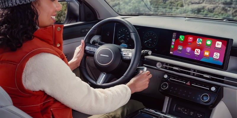 2025 Hyundai Tucson dashboard touchscreen