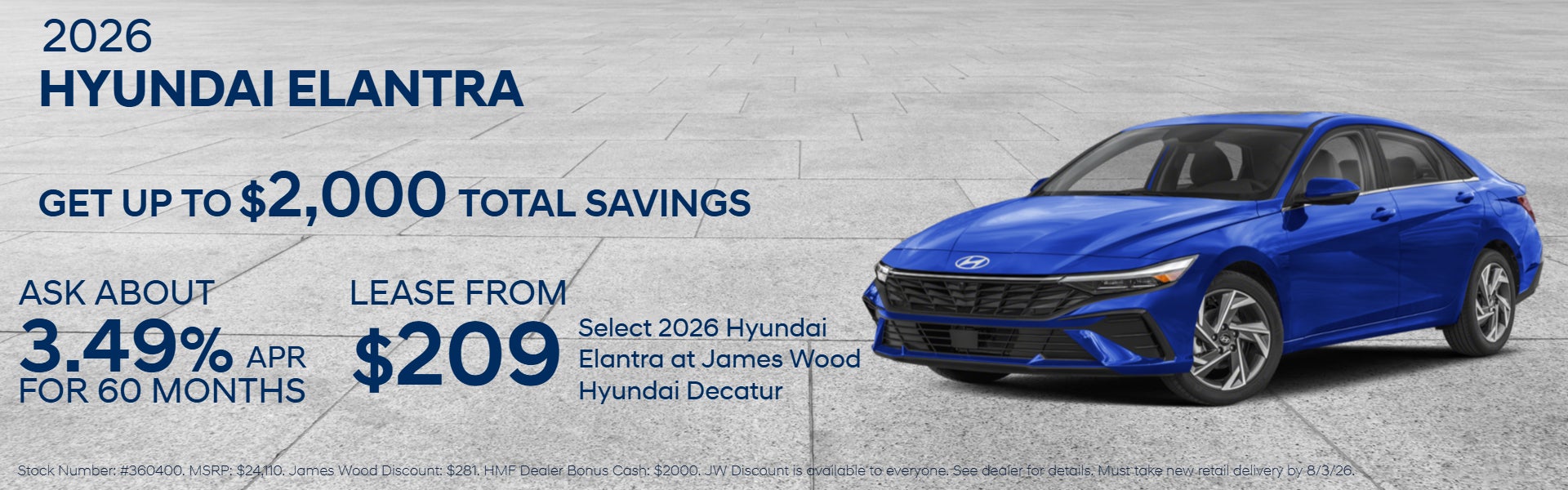 Save on Elantra!