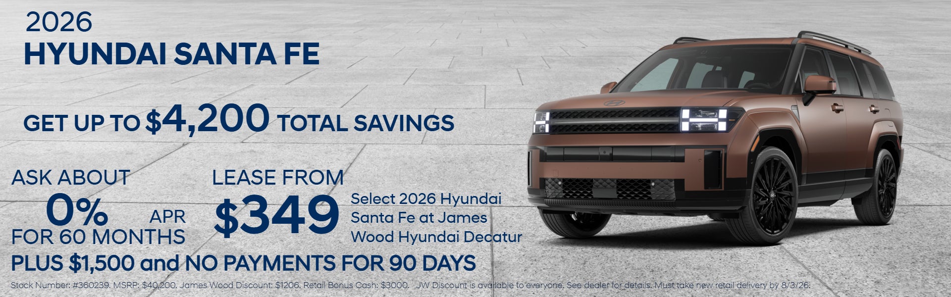 Save on Santa Fe!