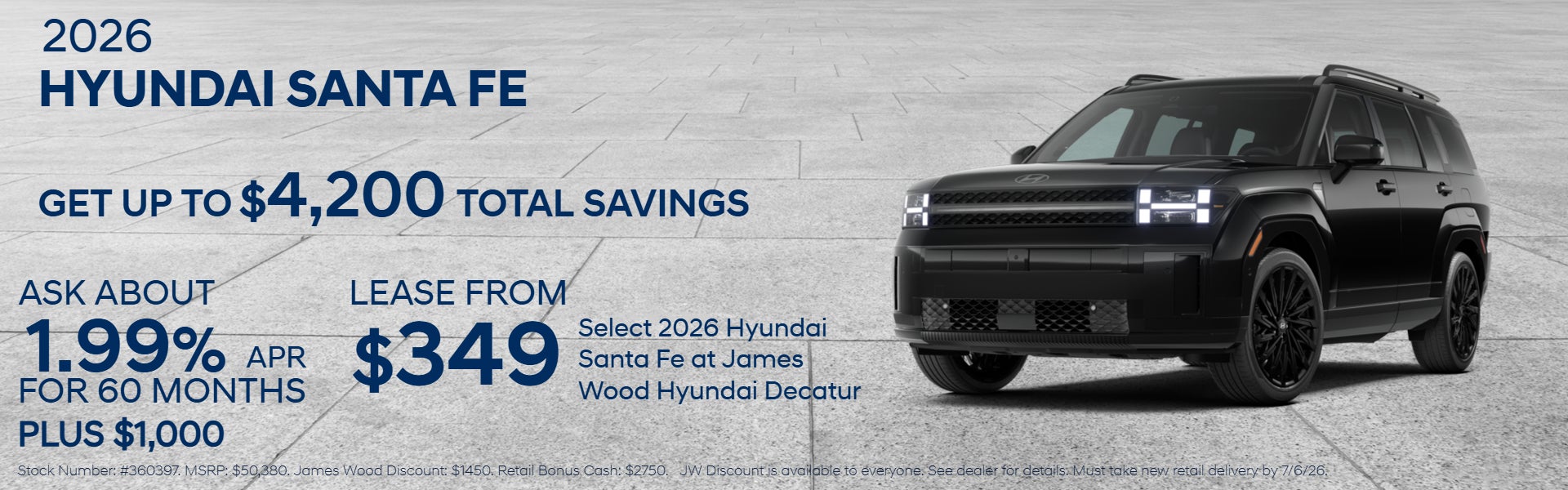 Save on Santa Fe!