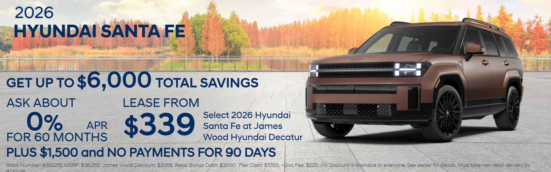 Save on Santa Fe!